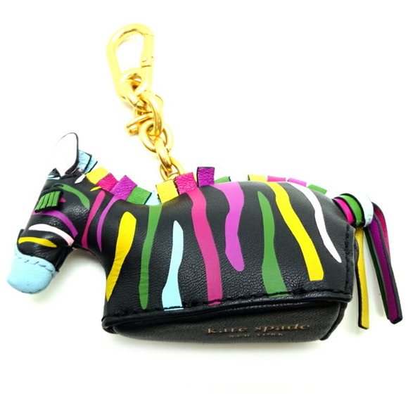 kate spade Other - KATE SPADE Ziggy Zebra Embellished Bag Charm Women's/Men's Leather Multi